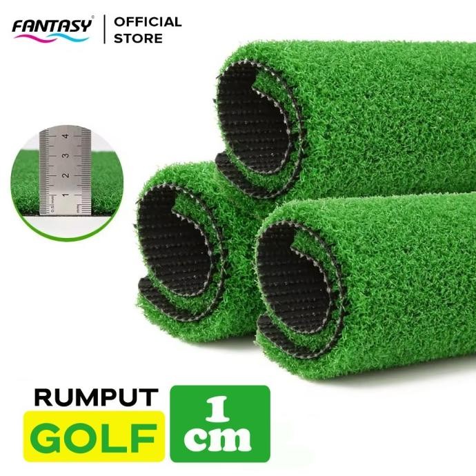 Fantasy Karpet Rumput Sintetis Mini Golf Tebal 10mm Rumput Palsu Synthetic Grass Indoor Outdoor  Kar