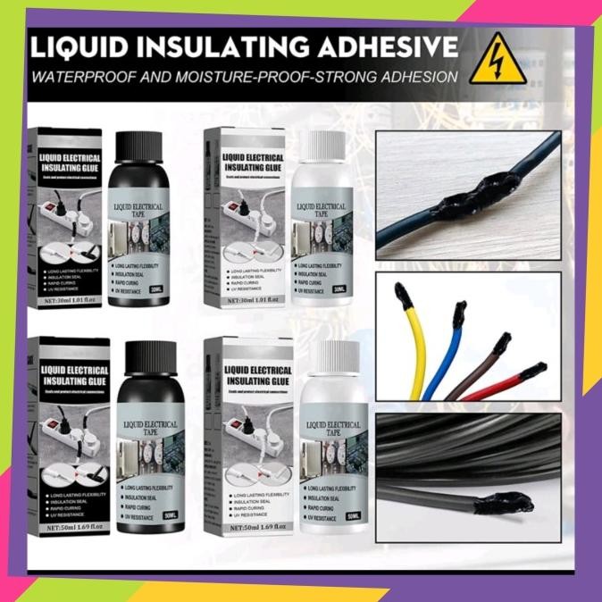 PROMO Isolasi cair lem kabel listrik 50ml