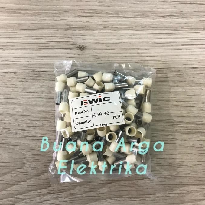 

Skun Ferrules 10mm E 1012 Isolasi