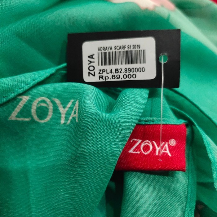 Soraya scarf Zoya segi empat jilbab Zoya promo