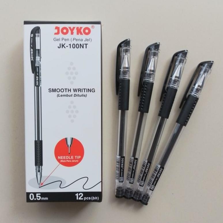 

Terlaris Pulpen Gel Pen Joyko Jk-100Nt ( 12 Pcs ) [ Original ]