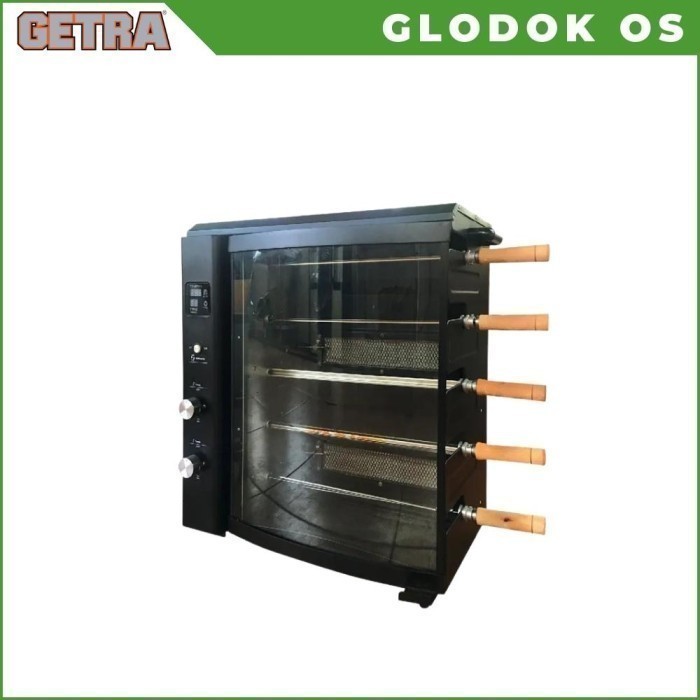 MESIN PANGGANG AYAM GETRA BG-05 SISTEM PUTAR GAS ROTISSERIES ORIGINAL HEMAT