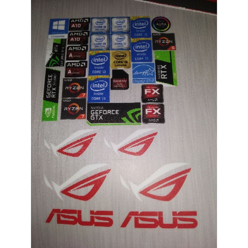 

BestSelling - 1set Stiker Cutting Dll Buat Acces Laptop Dan Garskin Wrap Stiker Premium (FreeCustomOrder)