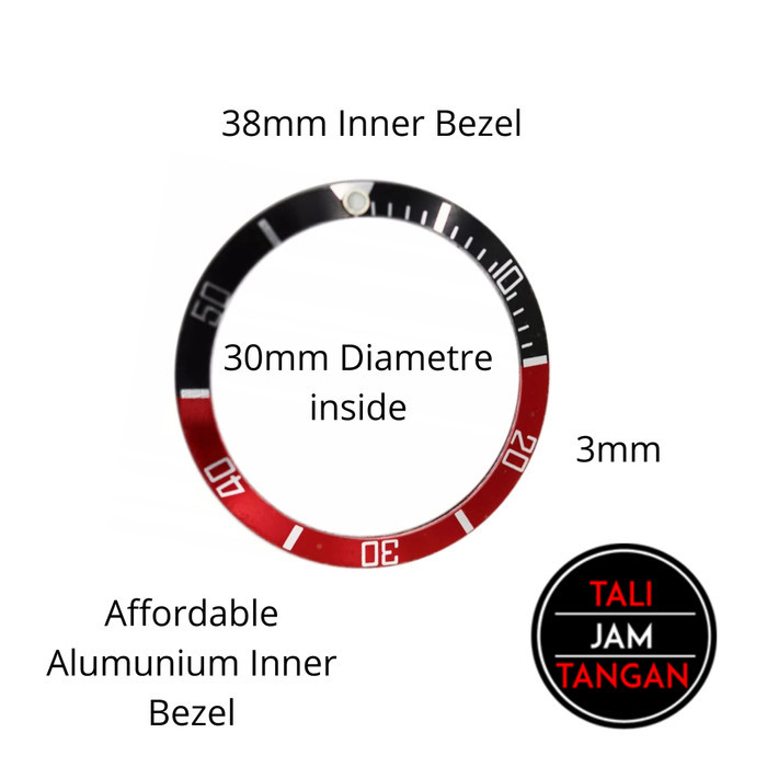 INNER BEZEL 38MM AKSESORIS JAM TANGAN DIVER