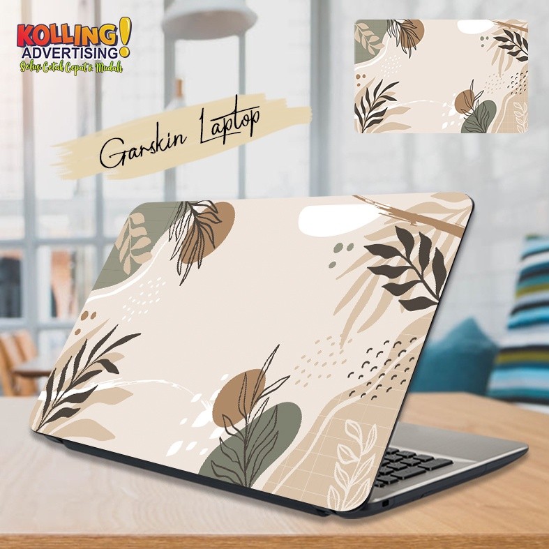 

BestSelling - Laptop Aesthetic Brown Leaf Stiker Garskin Wrap Stiker Premium (FreeCustomOrder)