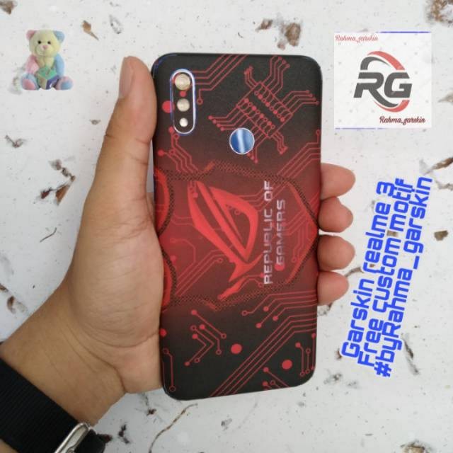 

BestSelling - Realme 3 Garskin Wrap Stiker Premium (FreeCustomOrder)