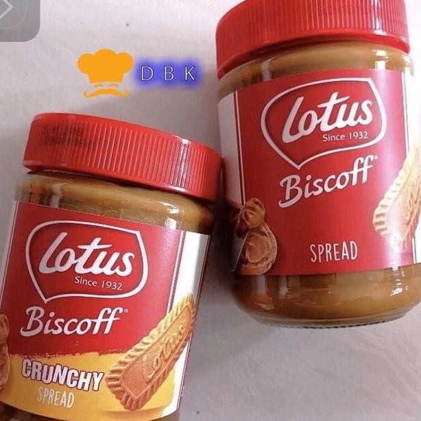 

Lotus Biscoff Crunchy Spread 380G Selai Coklat Caramel Untuk Cake Roti