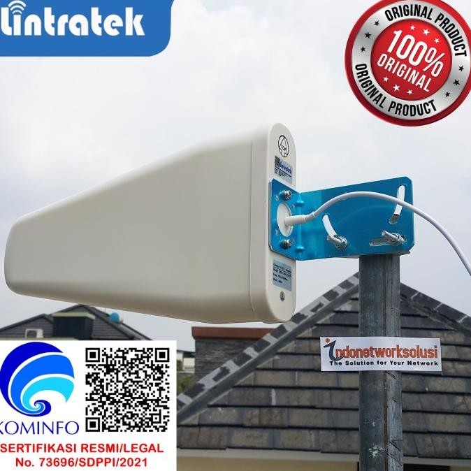 Antena LOG PERIODIC PERIODIK LPDA utk Repeater 2G 3G 4G Lintratek ORI