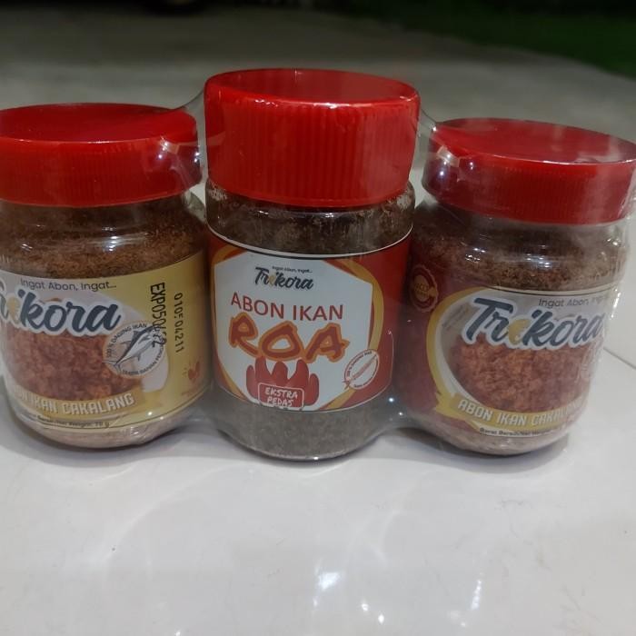 

Trikora Paket Abon Ikan Cakalang Dan Rica Roa 210 Gr Khas Manado