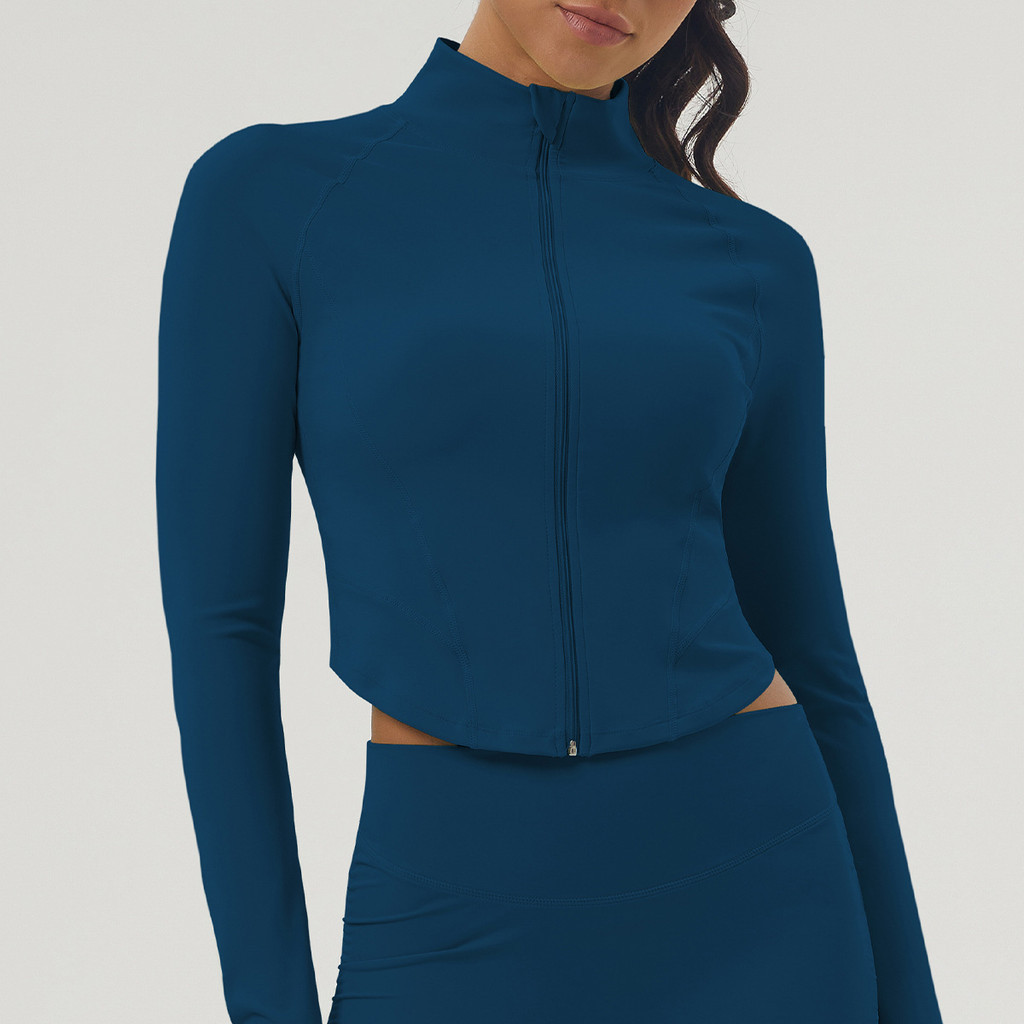 New Arrival 2026 Al0 Long Sleeve Women's Fitness Body Jacket Running Exercise Coat