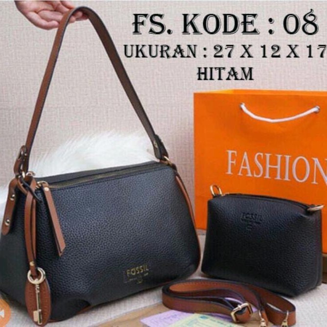 Bisa COD TAS FOSIL WANITA SELEMPANG - Kuning