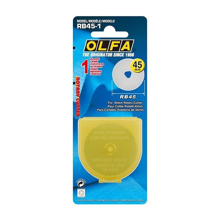 

Refill Rotary Cutter 45Mm Rb45 Spare Blade Rb-45-1 (1Pcs Pack) Olfa