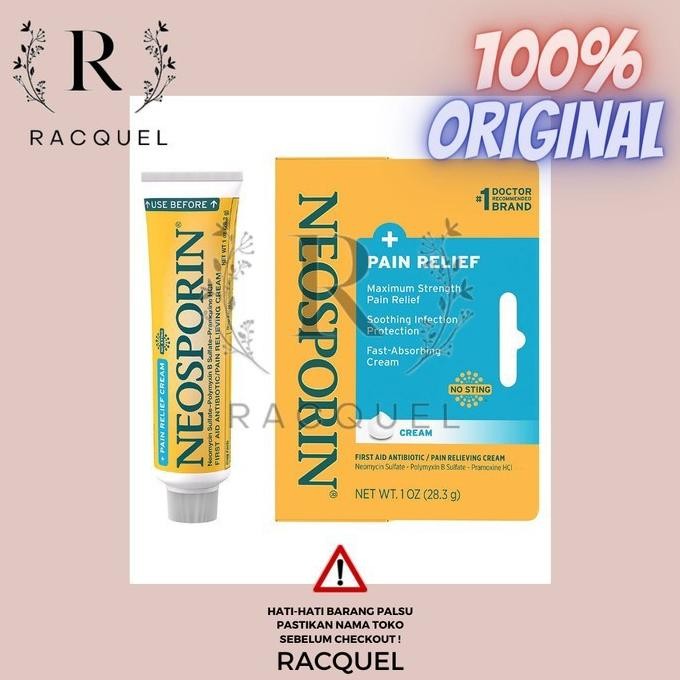 BEBAS ONGKIR - Neosporin Pain Itch Scar Ointment - Salep Luka Bekas Luka Salep P3K