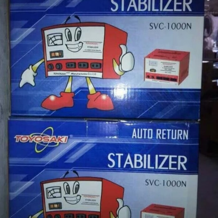 Promo Stabilizer Toyosaki Svc 1000 N Sni Penstabil Listrik