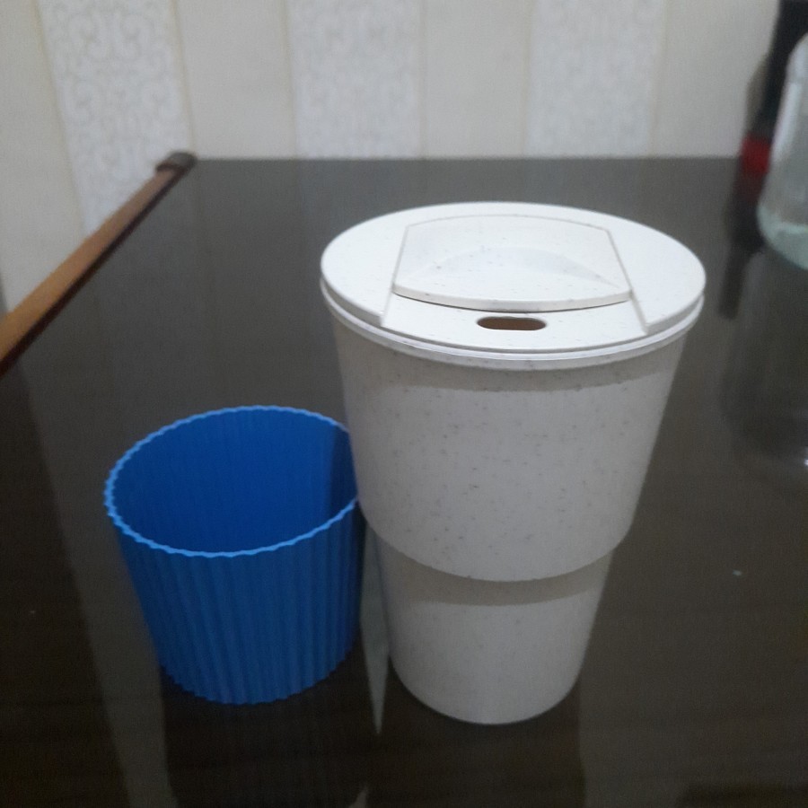 GELAS warna biru SOUVENIR