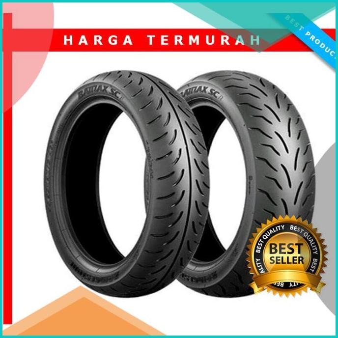 BAN BRIDGESTONE BATTLAX SC UKURAN 150/70-13 UNTUK YAMAHA NMAX 11OKTZ4