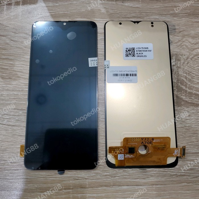 LCD SAMSUNG A70 2019 A705 ORIGINAL OLED SMALL GLASS
