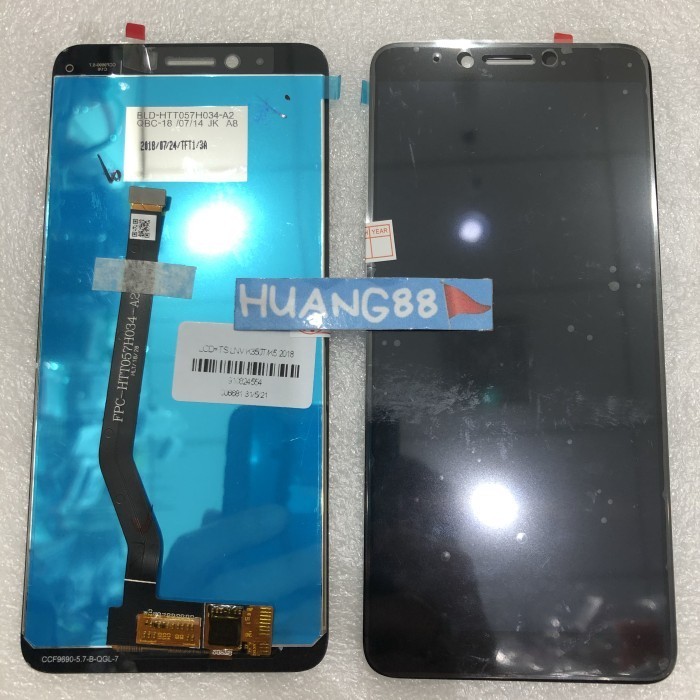 LCD TSCREEN LENOVO K350T K5 2018 ORI BLACK