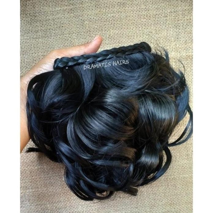 SANGGUL MODERN SIRKAM KERITING VARIASI KEPANG