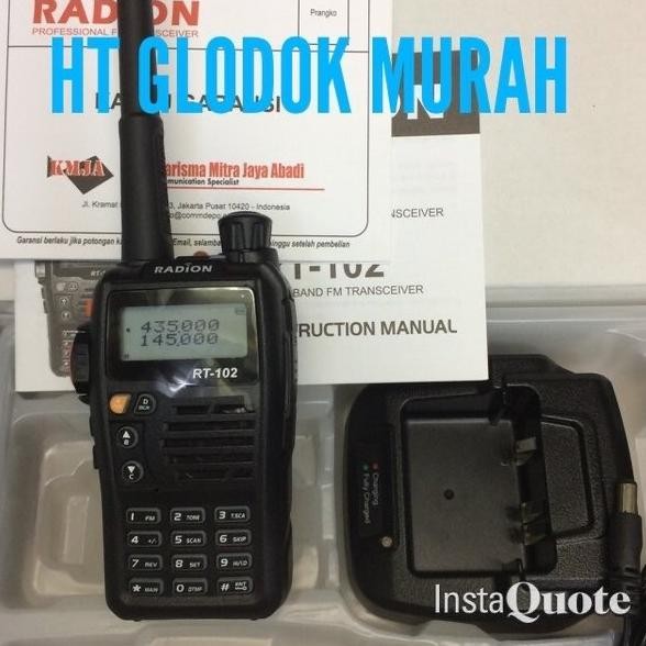 HANDY TALKY RADION RT 102 dualband