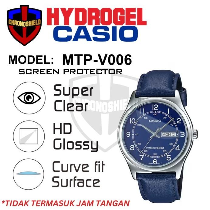 ANTIGORES JAM TANGAN CASIO MTP V006 HYDROGEL