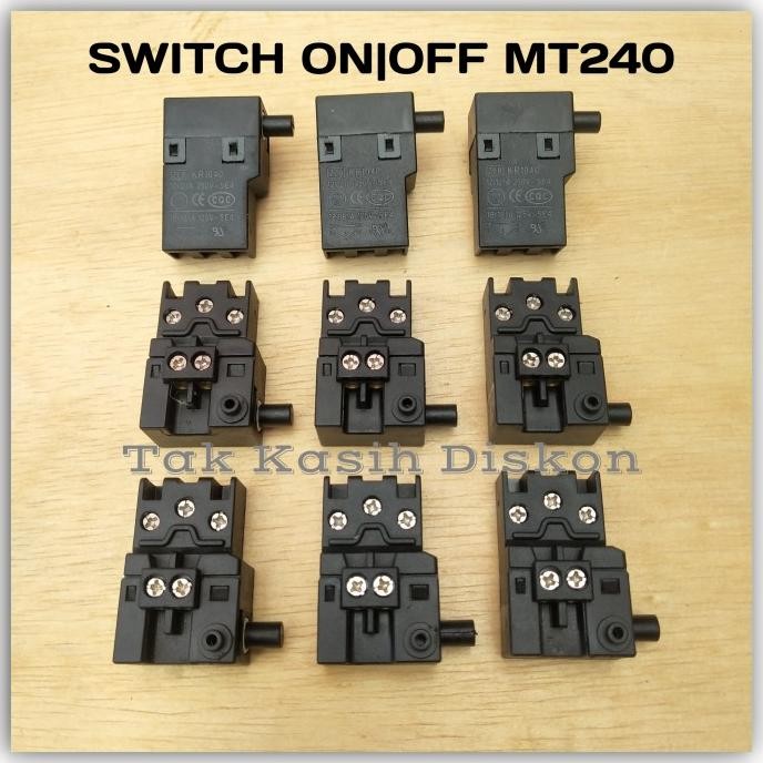 Original SWITCH SAKLAR CUT OFF MAKTEC MT 240 MT 243