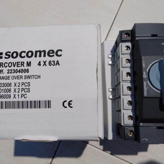 Original sirco M cos/ohm saklar 63a socomec