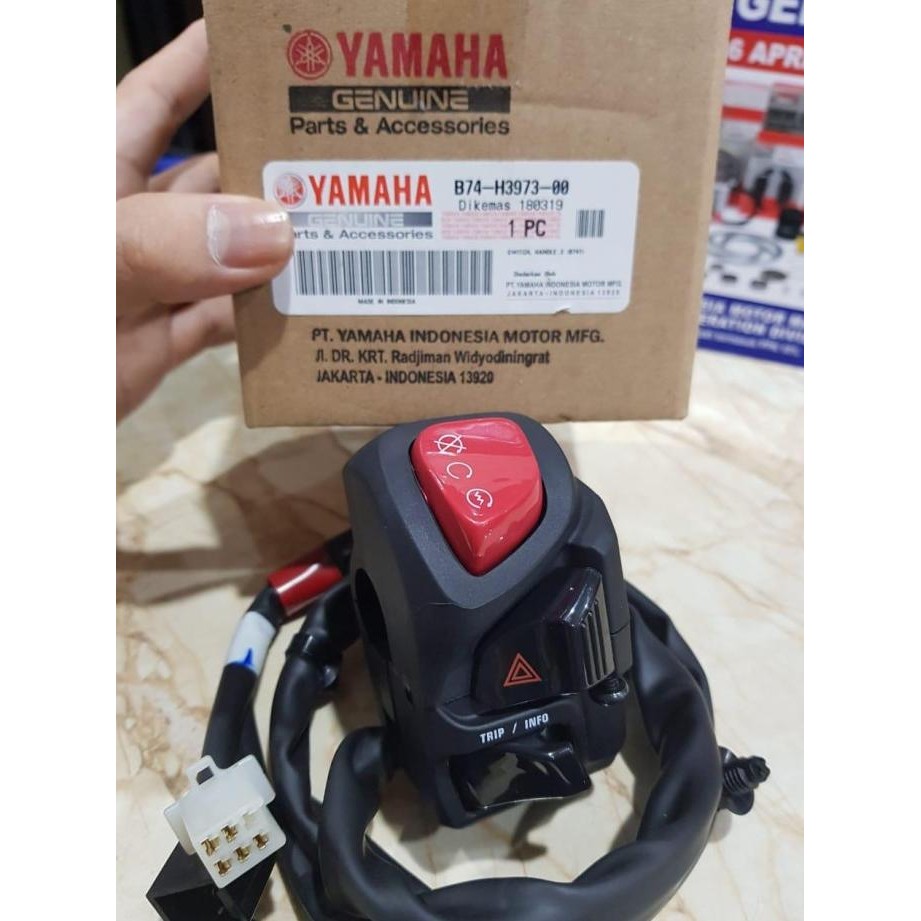 sale saklar kanan x max 250 asli ori yamaha b74-h3973-00