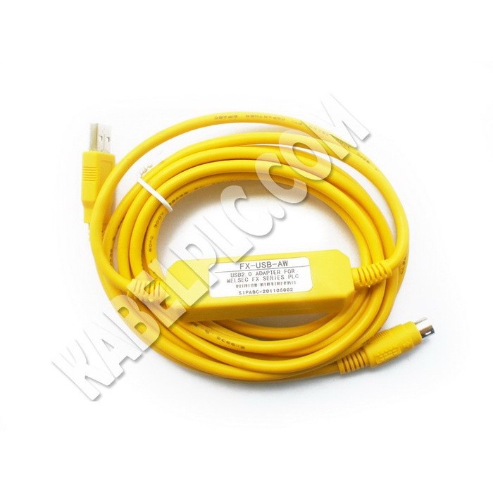 Fx-Usb-Aw Cable For Mitsubishi Fx Plc