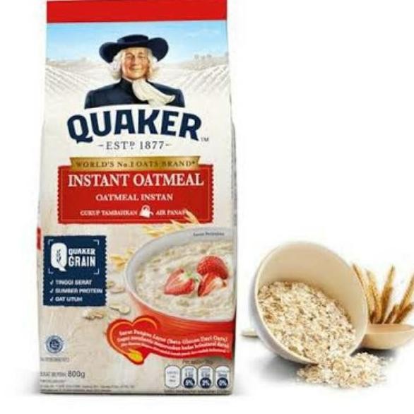 

Quaker Instant Qui Cook Oatmeal 800Gr 800G 800 Gram Apermut