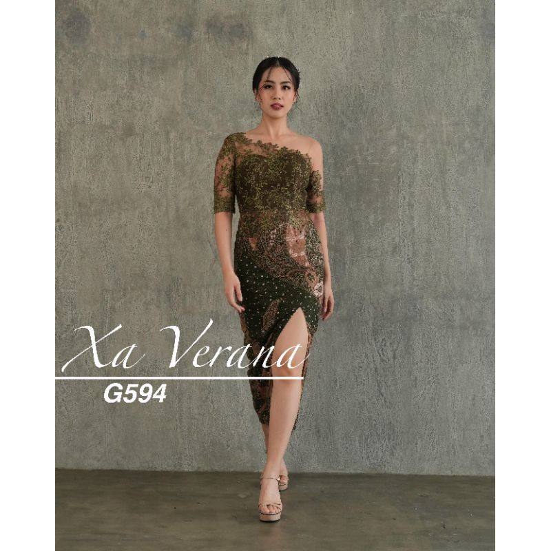 Dress bustier batik G594