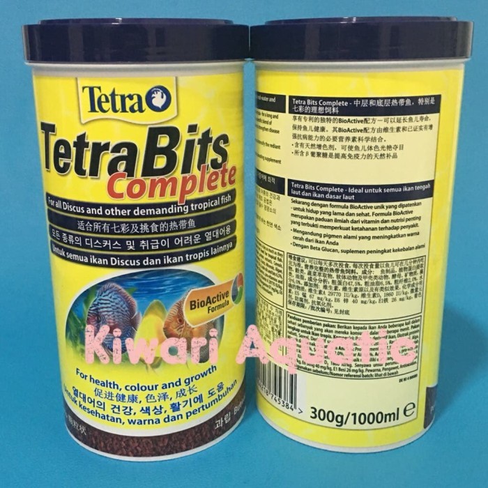 Tetra Bits / TetraBits Complete 300g / 300 gram / 300gr Makanan Discus