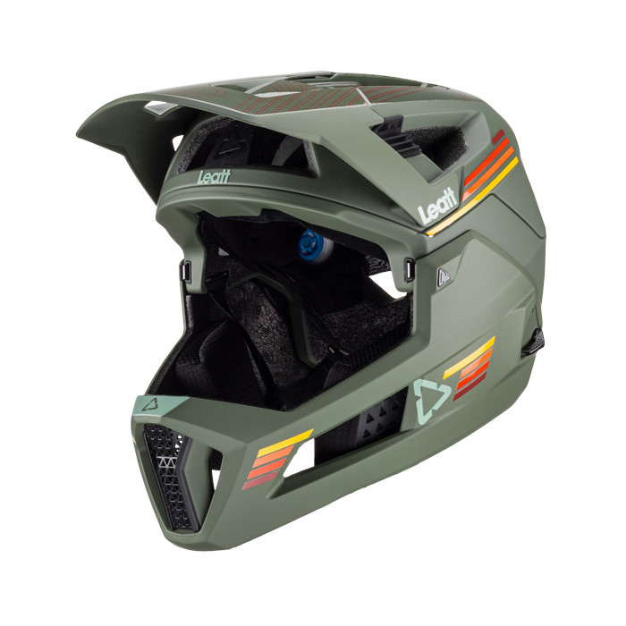 Helmet Leatt 4.0 Enduro Pine Green / Helm convertible DH Enduro