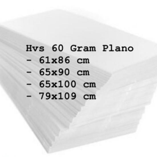 Terbaru HVS 60 gram plano isi 500 lembar