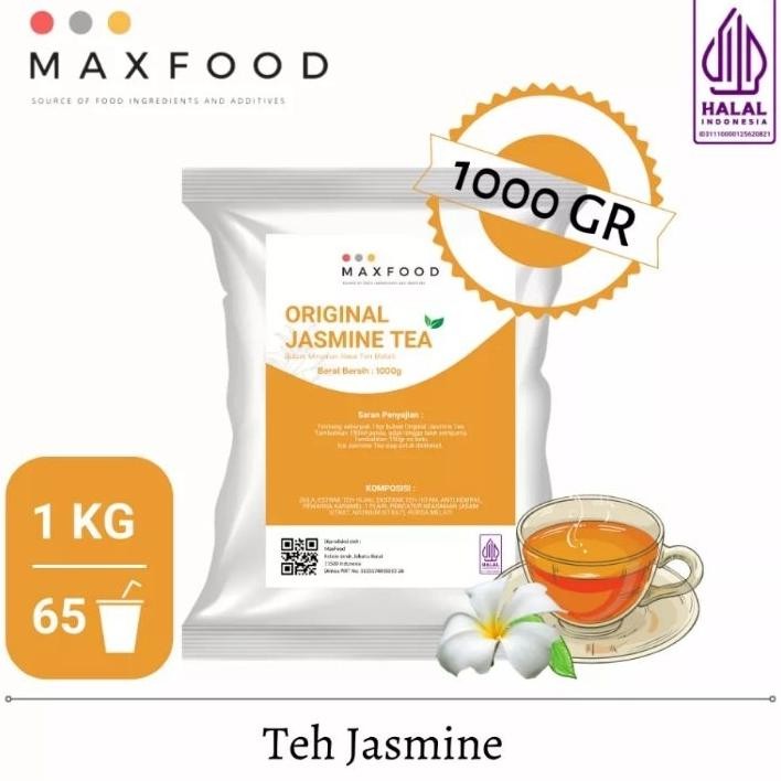 

1Kg Jasne Tea Powder / Bubuk Jasne Tea / Bubuk Numan Jasne Tea / Teh Rasa Melati