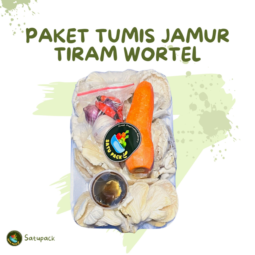

PAKET TUMIS JAMUR TIRAM WORTEL SOSIS - PER PACK
