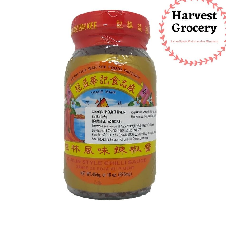 

Koon Yi Wah Kee Guilin Style Chili Sauce 375Gr