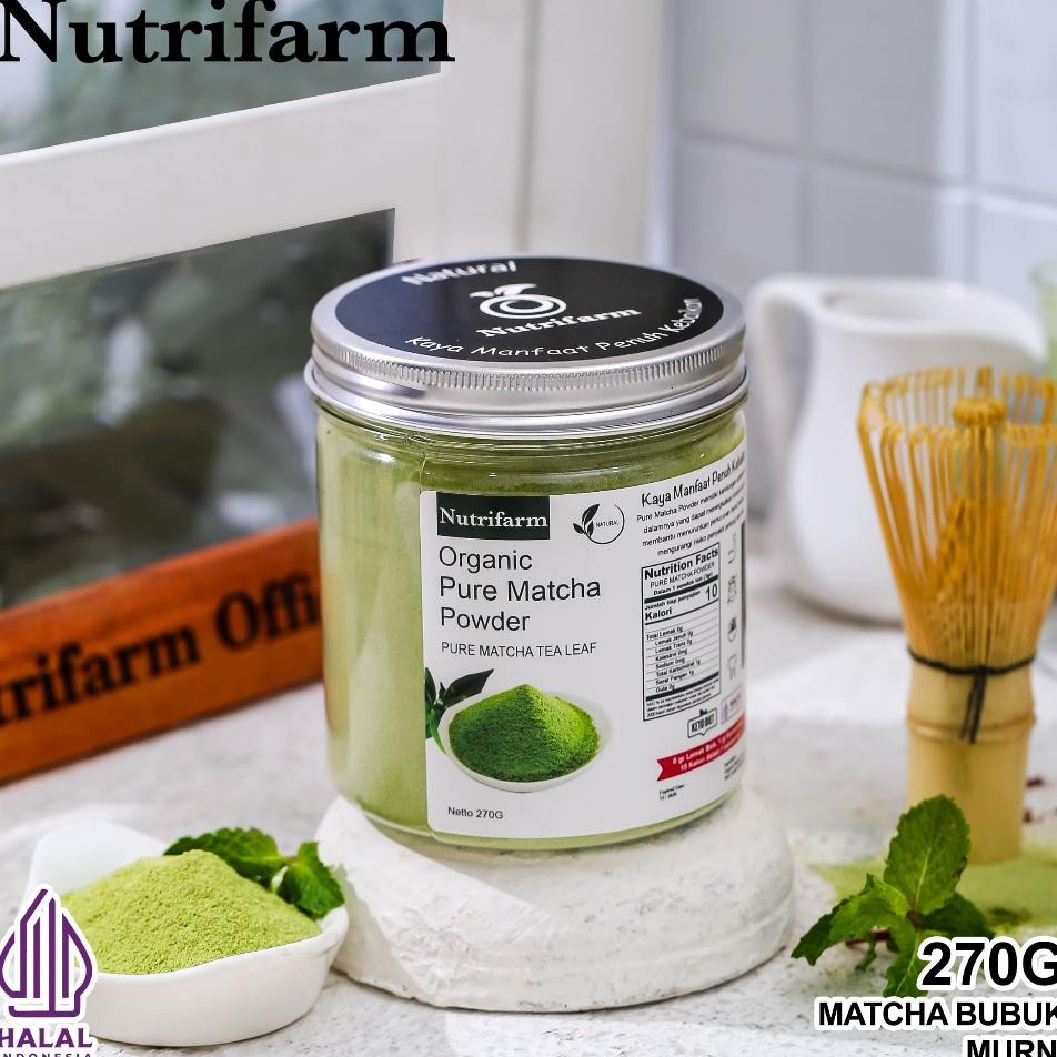 

Matcha Powder 270G Numan Pure / Bubuk Matcha Numan Murni / Matcha Powder Homelab