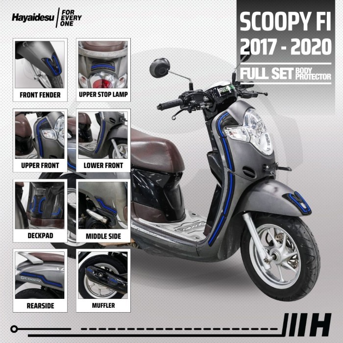 Hayaidesu Body Protector Scoopy Ring 12 2017-2020 Full Set Cover