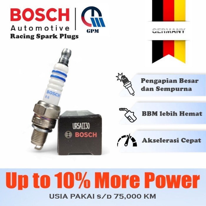 Busi BOSCH IRIDIUM Pendek Motor Bebek