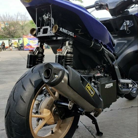 Knalpot ROB1 NMAX Bore up / AEROX Bore up 180 - 200 cc