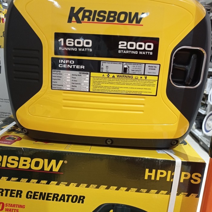 Limited Krisbow Genset Bensin 2000Watt 1Ph/Generator/Genset Silent Termurah