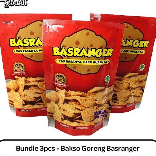 

Bundle 3Pcs - Basranger Bakso Goreng Basreng 100Gr - Sna Celan Asin Gurih Pedas | Rak Sebelah