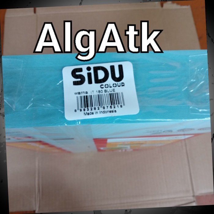 

HVS warna sidu A4 80gsm isi 500 lembar