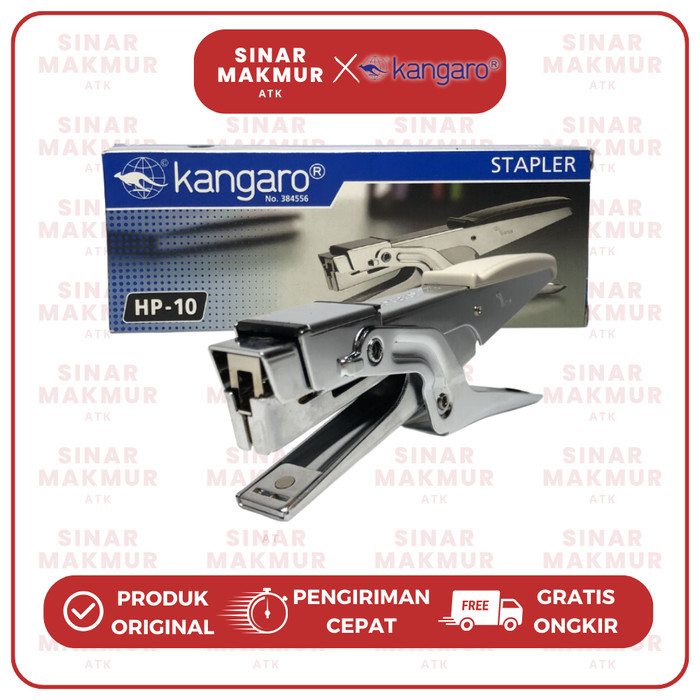 

Stapler/Mesin Staples Genggam Besi HP-45 Kangaro (Pcs)