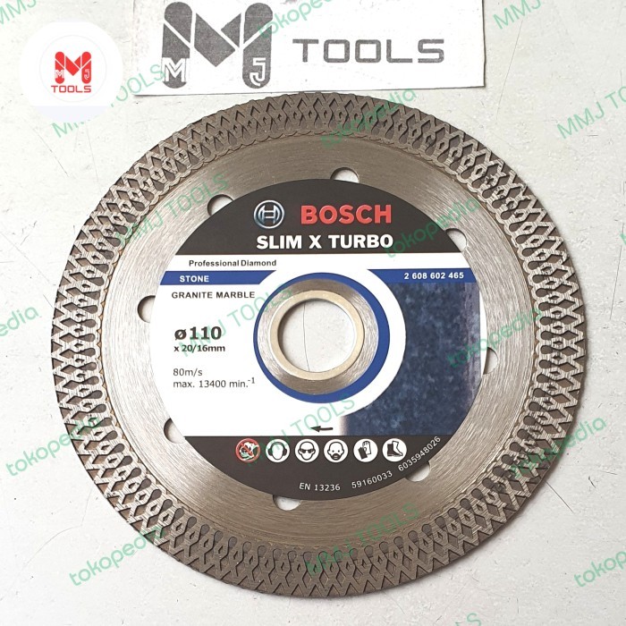 Diamond Wheel BOSCH Turbo Batik 4"- BOSCH Pisau Granite Turbo Batik 4"