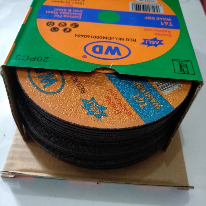 Cutting Wheel WD Cutting asli (Harga / box )