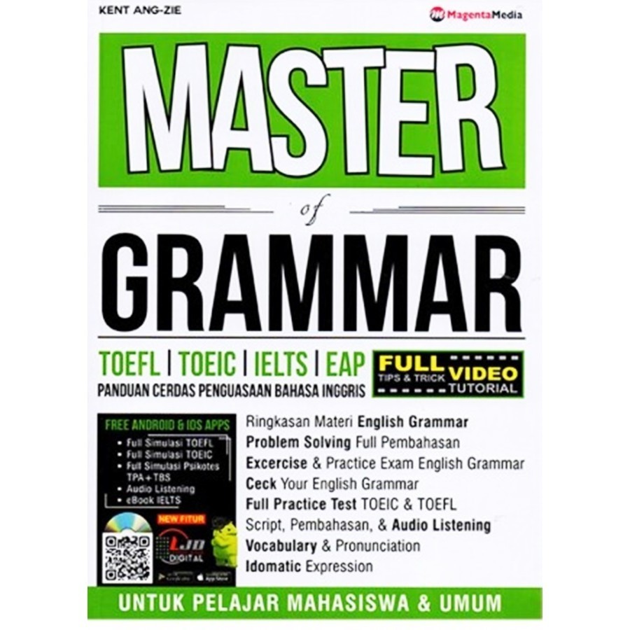 

Master Of Grammar Toefl,Toeic,Ielts,Eap