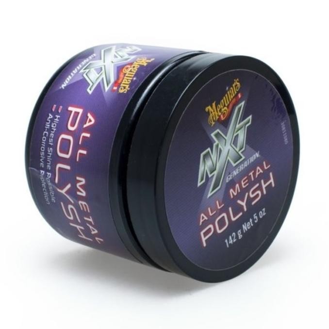 BEBAS ONGKIR - Meguiars - Meguiar's NXT All Metal Polysh 142 gr - Metal Chrome Polish