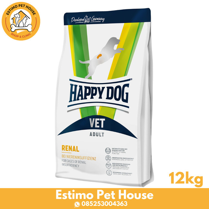 HAPPY DOG Vet Renal 12kg Makanan Kering Anjing